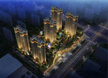 汉寿诚信御景园项目位于汉寿县汉德大道与汉寿大道交汇处