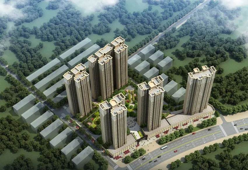 耒阳伟成公馆项目位于耒阳市迎宾大道与德泰隆路交汇处（市新公安局旁）