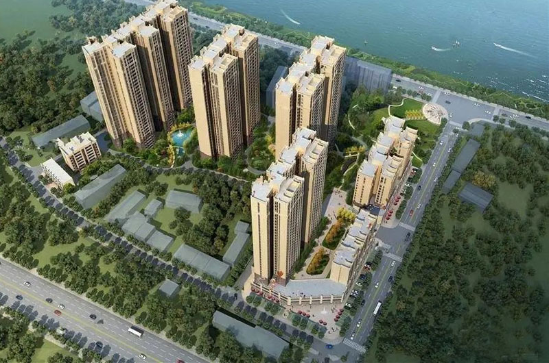 衡阳水岸豪庭项目位于雁峰区湘江南路12号（月畔湾旁边）