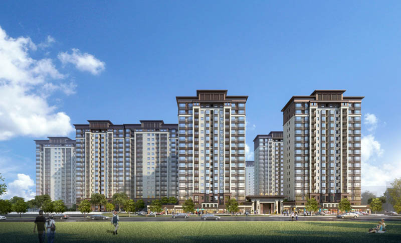 临武龙山书居项目位于临武县官山北路与环城北路交汇处（黄龙山公园斜对面）