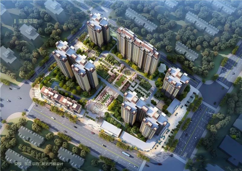 汝城东江华府三期锦锈项目位于汝城县九龙大道与园林路交汇处