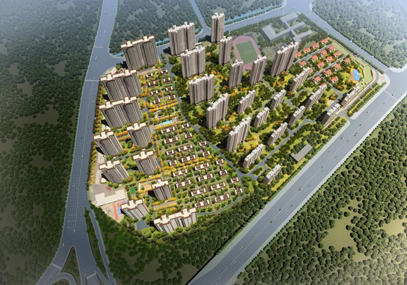 郴州碧桂园翘楚棠项目位于郴州市郴县路碧桂园江山一品西侧