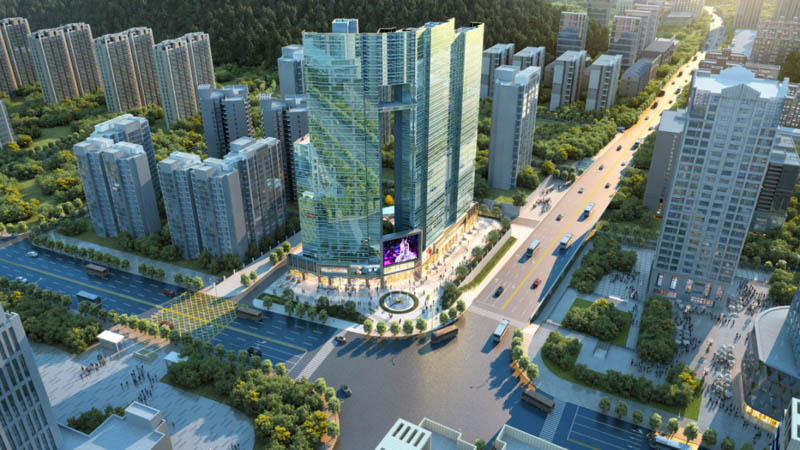 郴州振兴时代天骄项目位于郴州市青年大道与香雪桥交汇处（市公安局正对面）