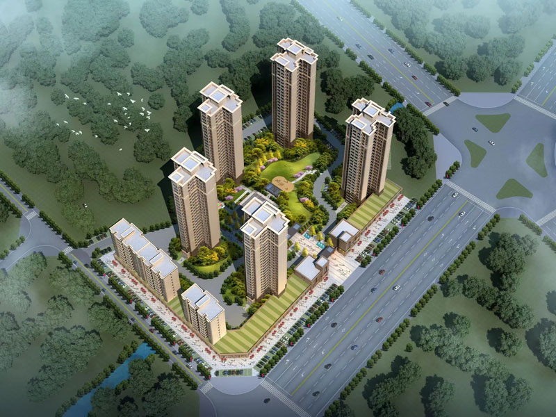 茶陵县锦绣豪庭项目位于茶陵犀城大道华天酒店对面