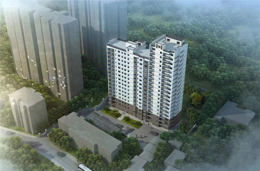 醴陵渌水家园三期项目位于醴陵市江源路渌水家园　