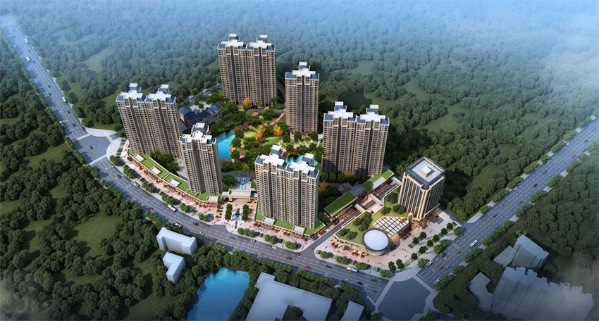 株洲跃达幸福里项目位于渌口伏波大道与幸福里路交汇处（广源家居建材城后门斜对面）