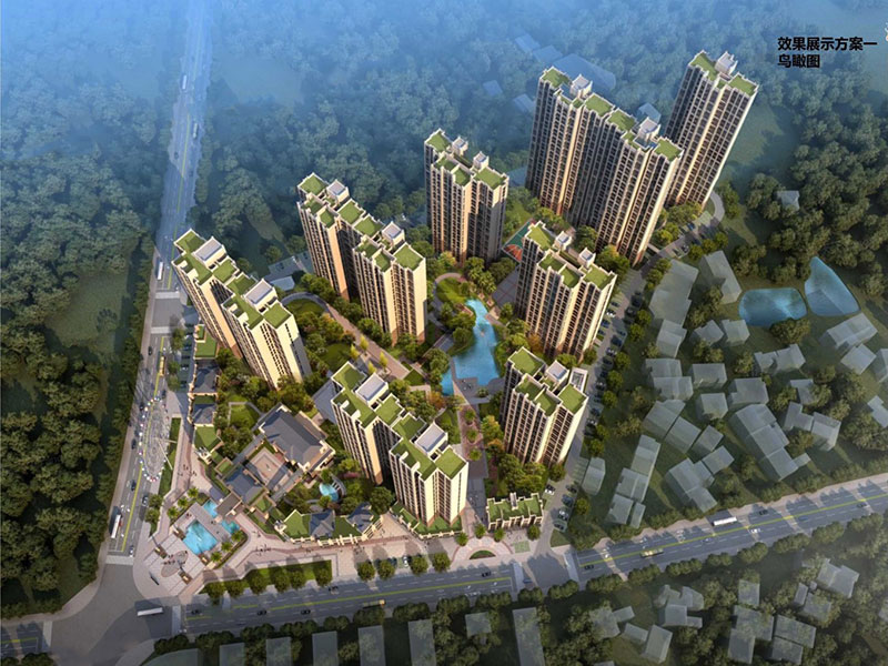 醴陵贰号公馆项目位于醴陵升熙路与民寨路交汇处东北角