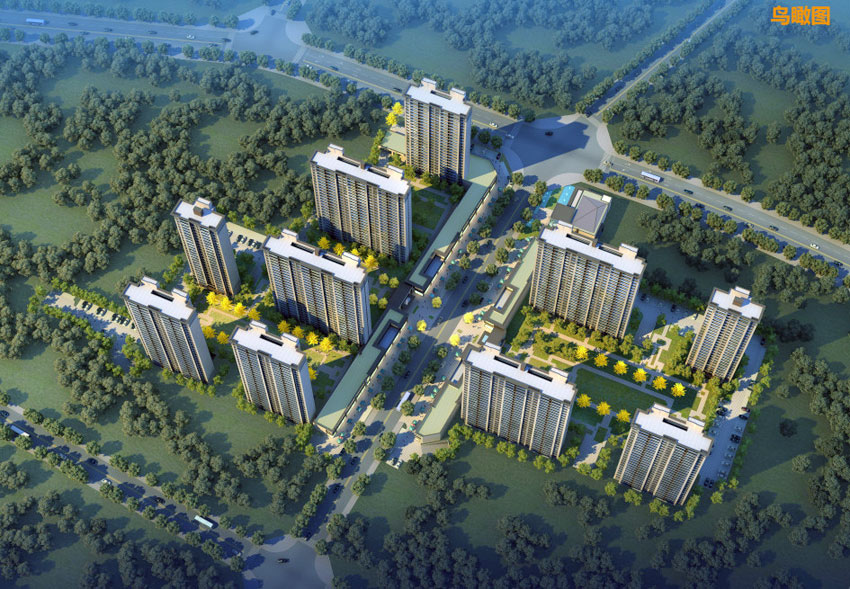 醴陵旗渌宴南都项目位于醴陵泉湖路97号（原大米厂）