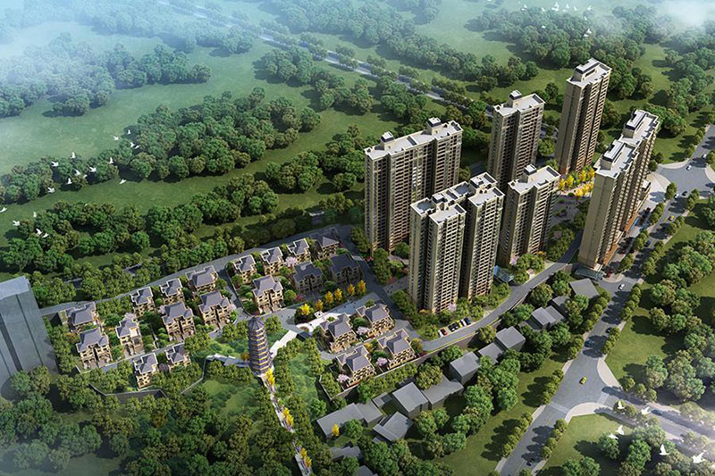 醴陵壹号公馆项目位于醴陵立三大道兰天宾馆旁