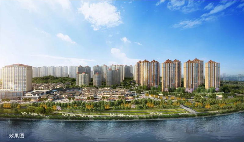 株洲湘水湾项目位于天元珠江南路1号