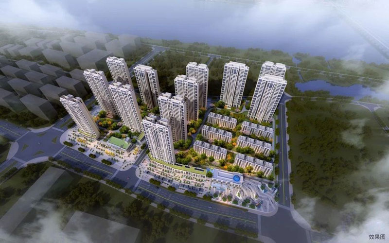 株洲美的湾项目位于株洲天元区新东路968号（白鹤栗雨旁）