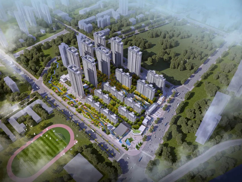 株洲悦东方项目位于天元株洲市天元区湘山路与凿石路交汇处（雅礼学校北）