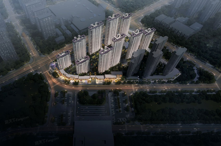 株洲亿都九里云珑项目位于云龙示范区云龙大道与藏龙路交汇处