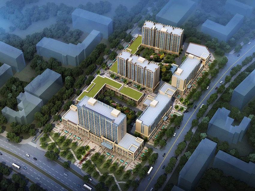 株洲碧海云街项目位于云龙示范区云峰大道与云水路交汇处