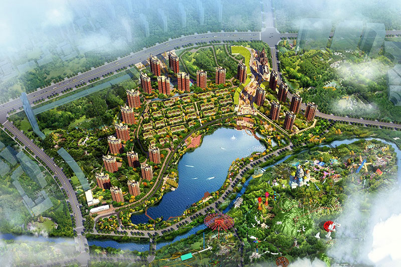 株洲北大资源翡翠公园项目位于芦淞太子路与江渌路交汇处