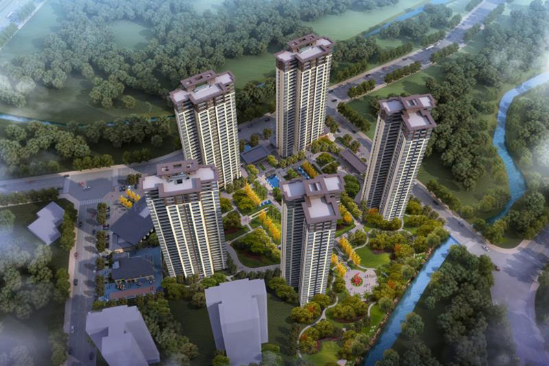 株洲珠峰天池府项目位于芦淞区人民政府东侧（天池公园旁）