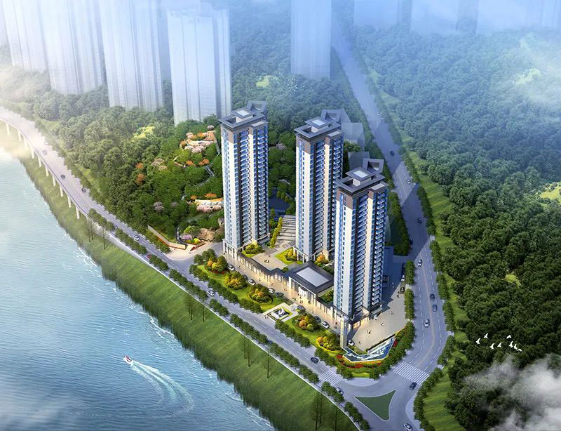 株洲星河湾项目位于芦淞区沿江南路