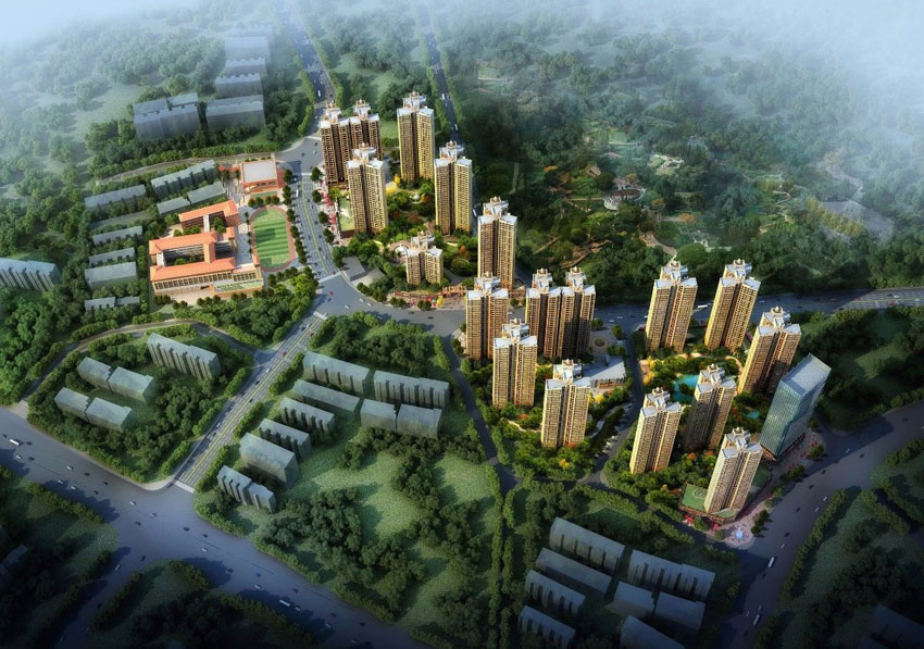 株洲又一城项目位于荷塘大坪路369号（红旗路小学旁）