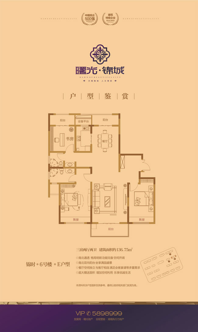 临澧曙光锦城E户型 