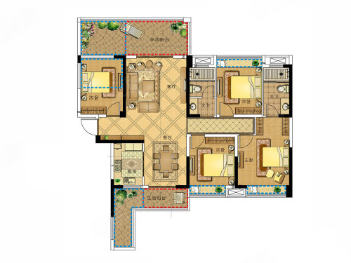 临湘人健万象新城L户型