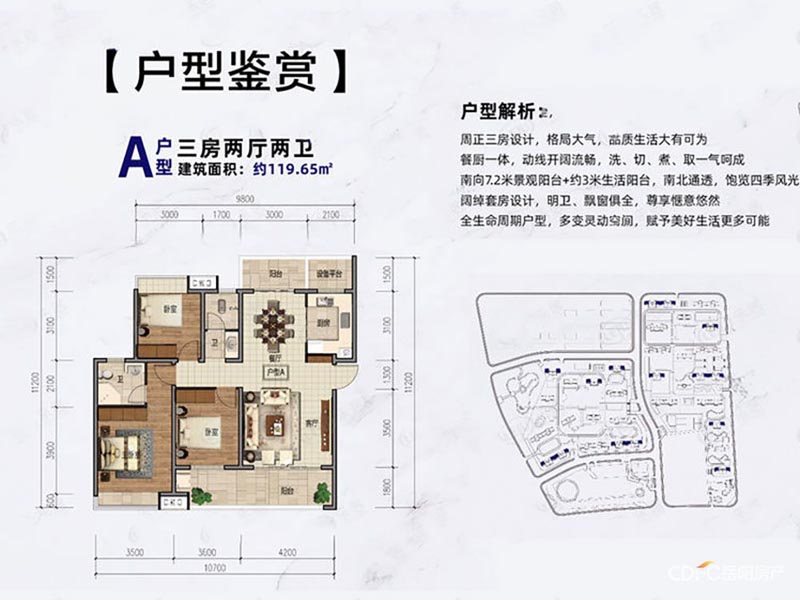 平江御城新天地A户型