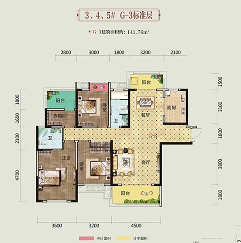 岳阳富兴御城G-3户型