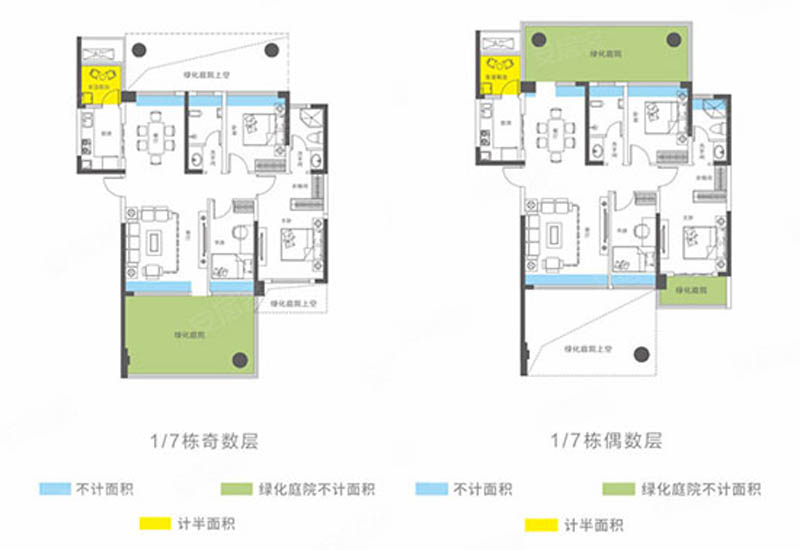 岳阳天伦湖与树B1户型