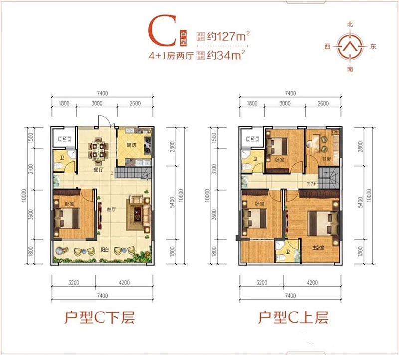 平江金润湾C户型