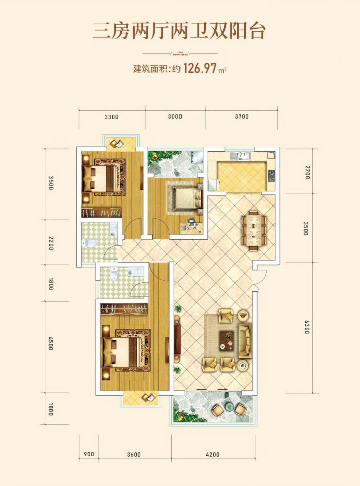 耒阳金色家园A户型