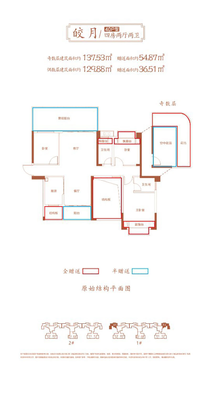 祁东新水云轩桃花源二期皎月户型