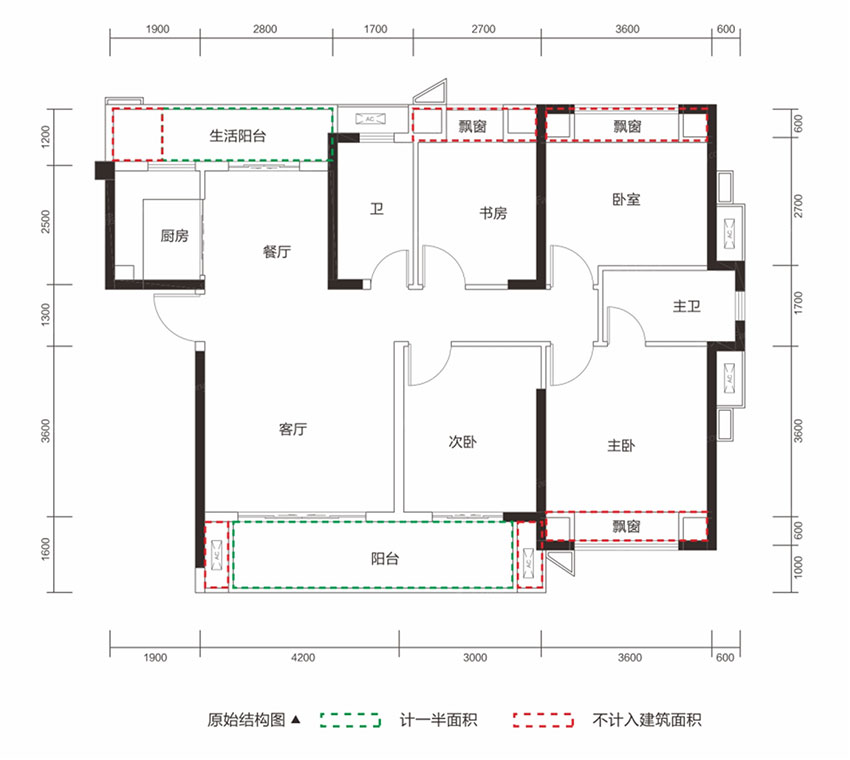 衡阳万江北宸之光E户型