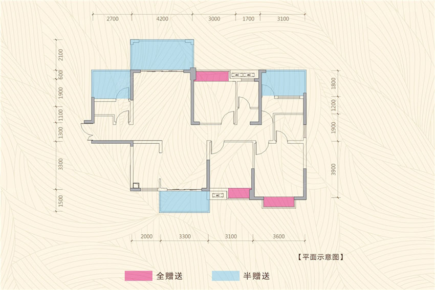 衡阳鸿豪春风十里B户型