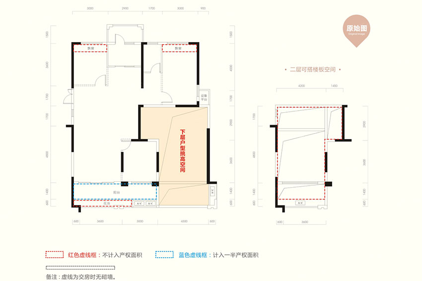 衡阳融冠蜜城F2户型