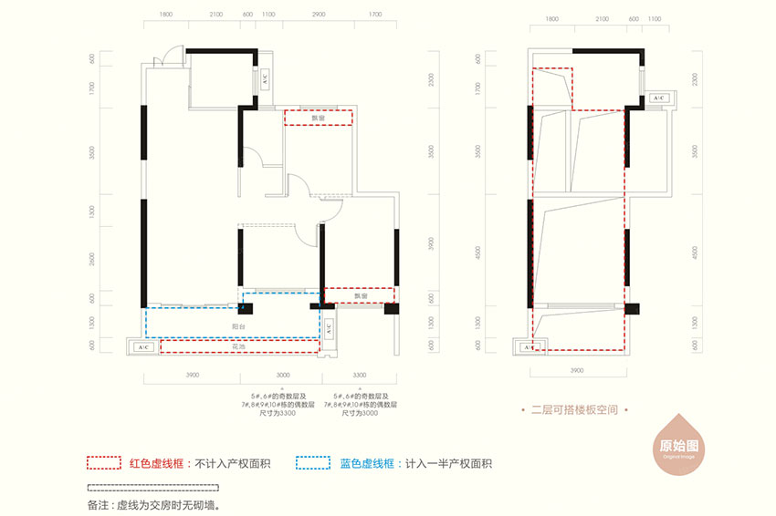 衡阳融冠蜜城F1户型