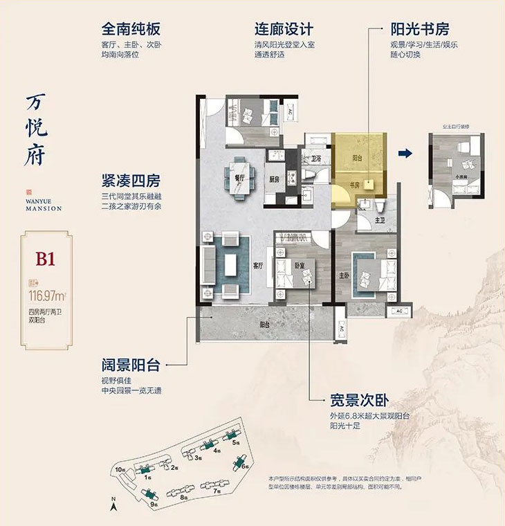 宜章万悦府B1户型