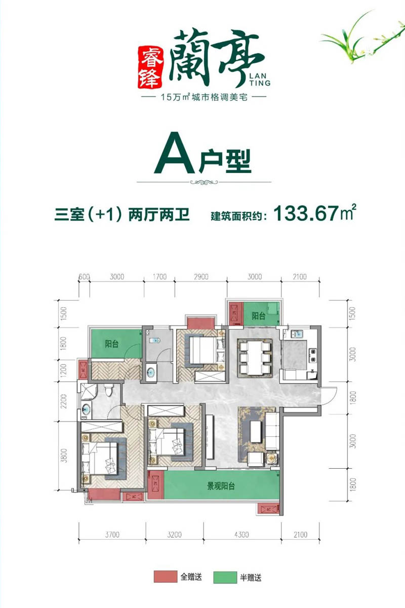 临武睿锋兰亭A户型