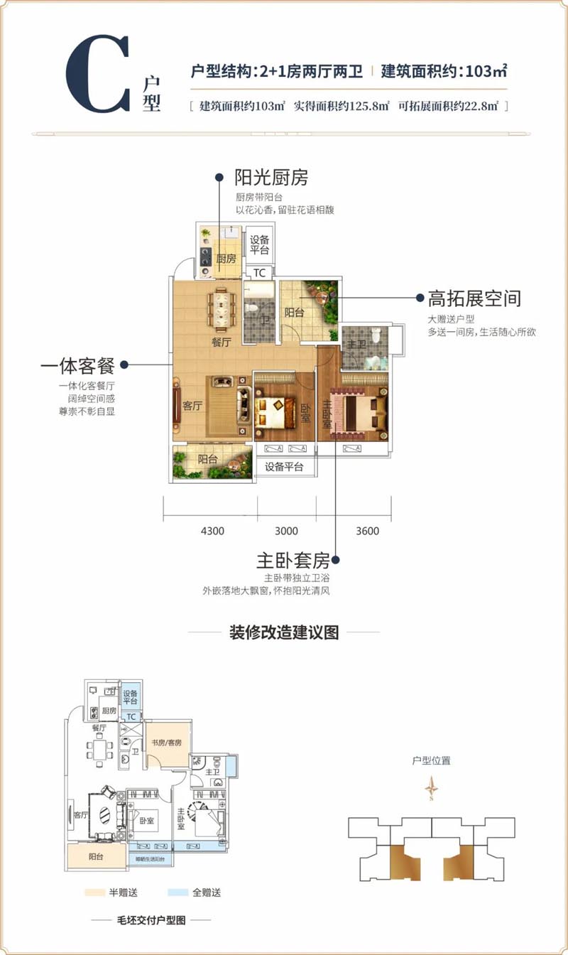 桂阳城领学府C户型