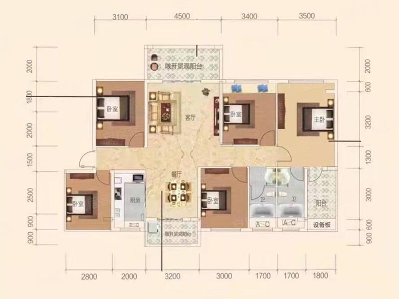 桂阳金麟府A户型