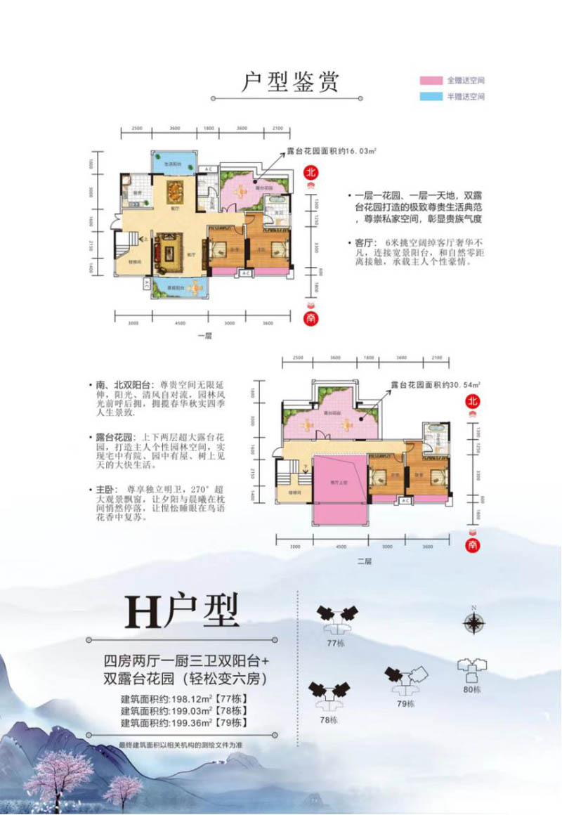 郴州锦泰山水缘四期H户型