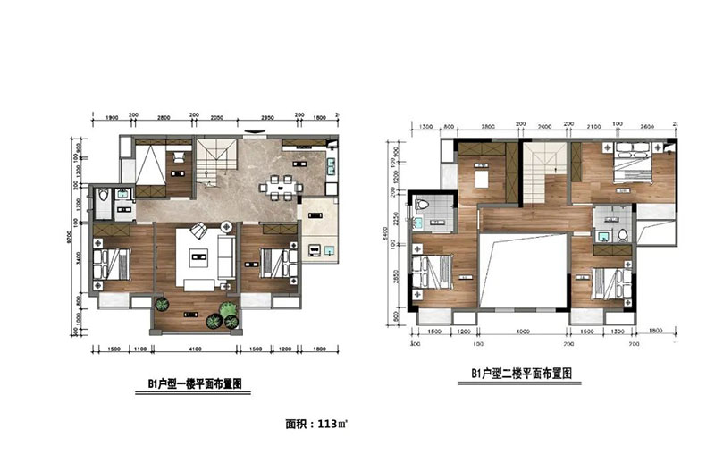 株洲磐石大院B1户型
