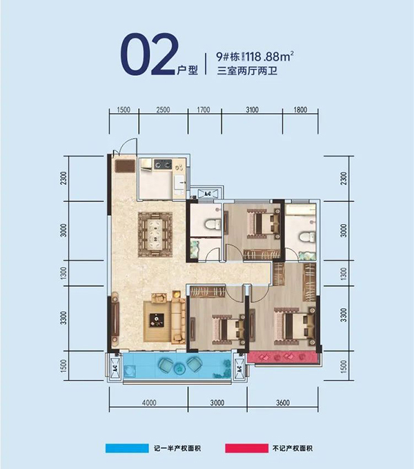 醴陵贰号公馆02户型