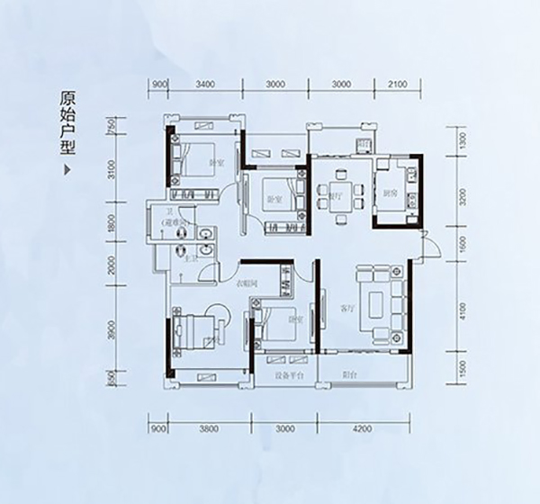 醴陵壹号公馆D户型