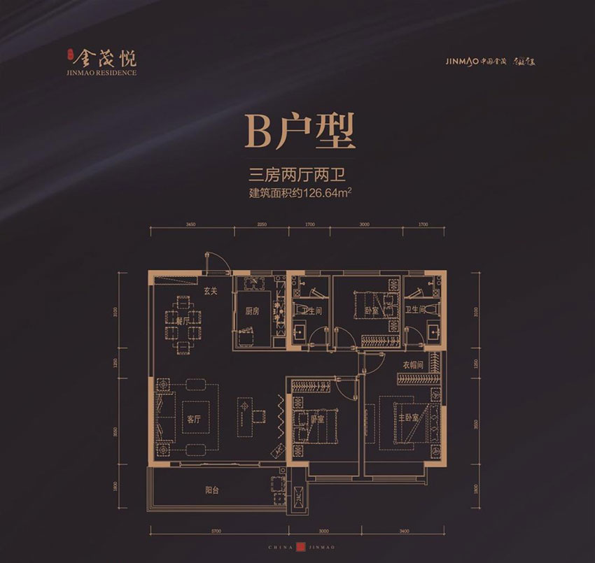 株洲金茂悦B户型