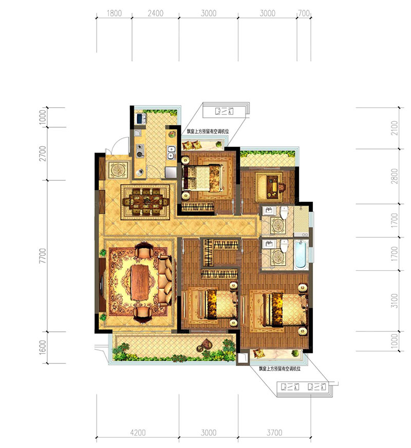 株洲​未名1898高层C户型