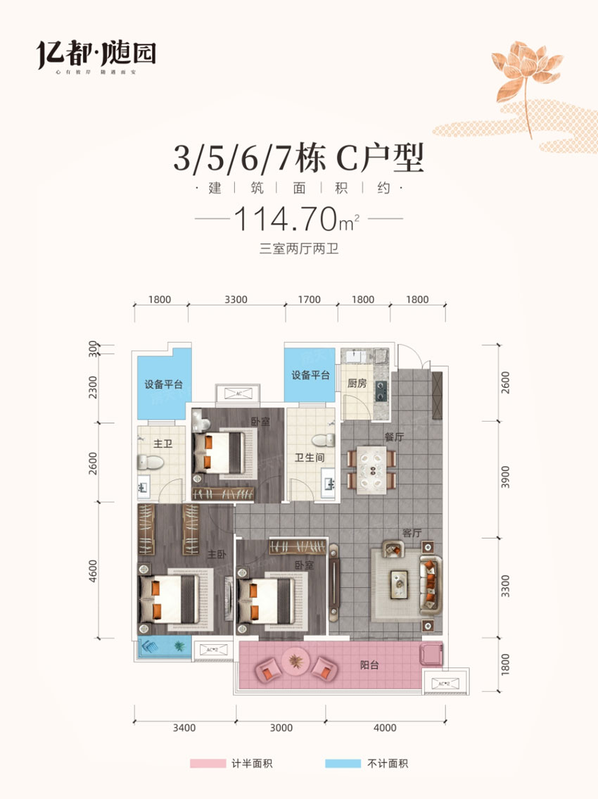 株洲亿都随园C户型