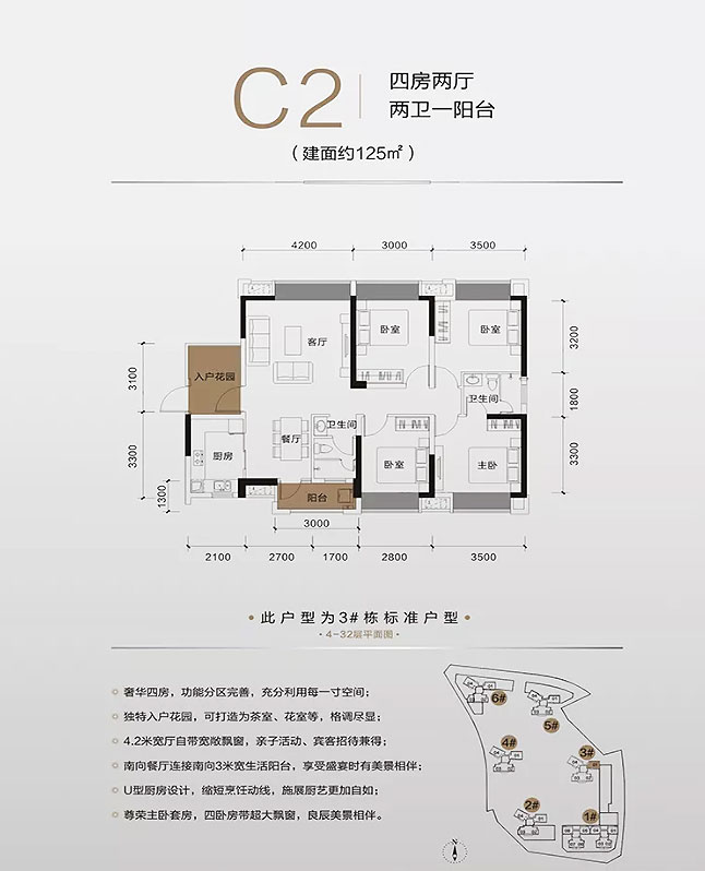 株洲又一城C2户型