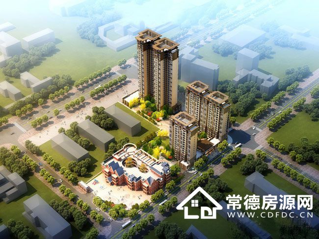 汉寿县恒丰华庭实景图