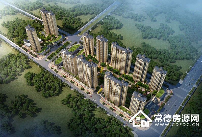 常德君华御庭实景图