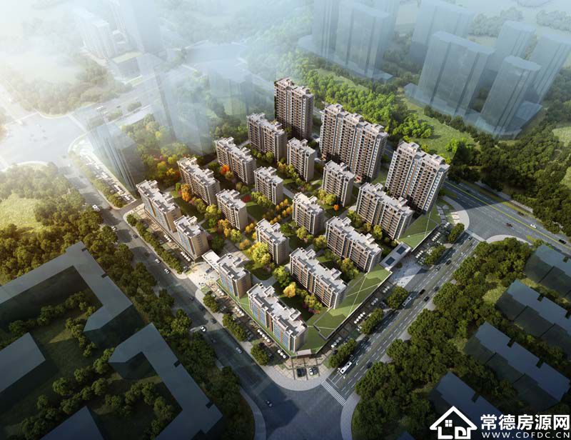 临澧曙光新城华府实景图