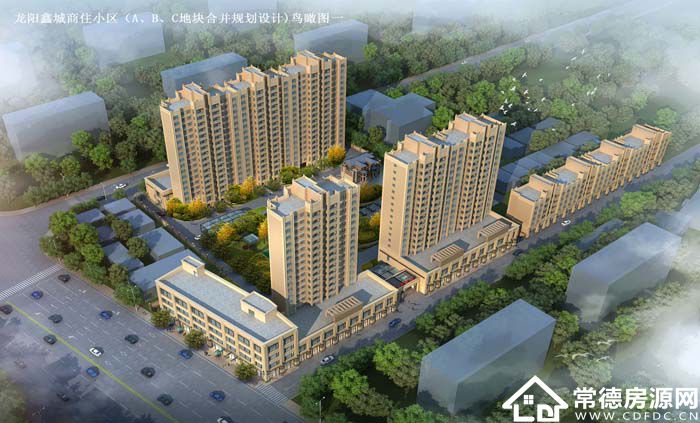 汉寿龙阳鑫城实景图